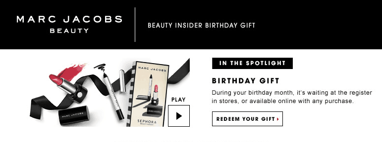Sephora Birthday Freebie