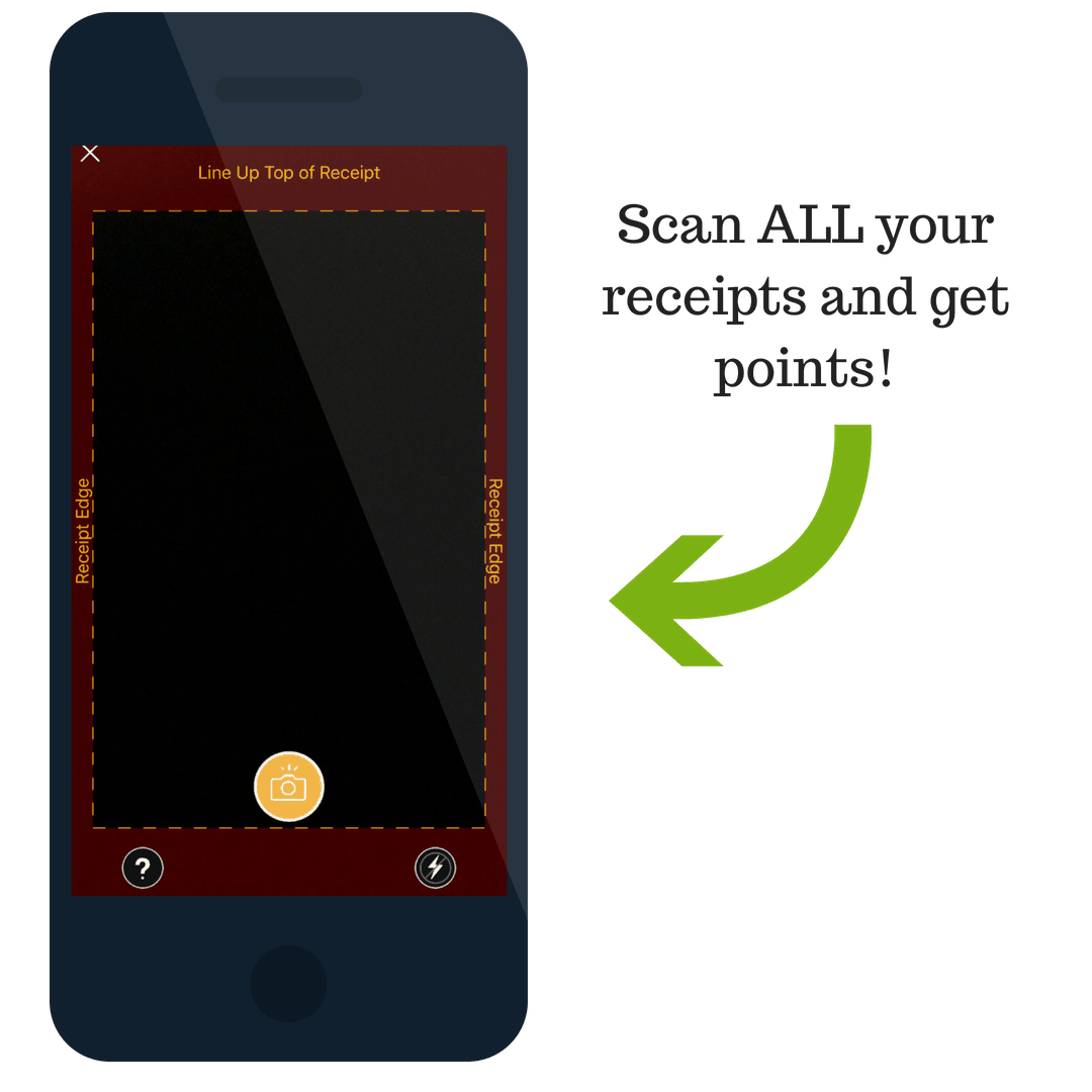 how do you scan receipts on the walmart app